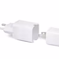 تبدیل دوشاخه برق شارژر آیفون 2 به 2