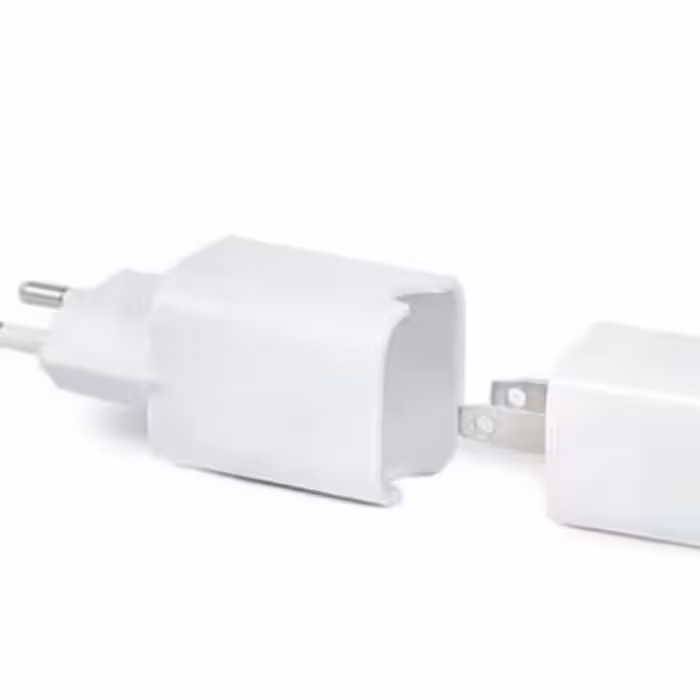 تبدیل دوشاخه برق شارژر آیفون 2 به 2