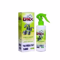 اسپری پاک کننده شیرالات و سطوح استیل LYNX