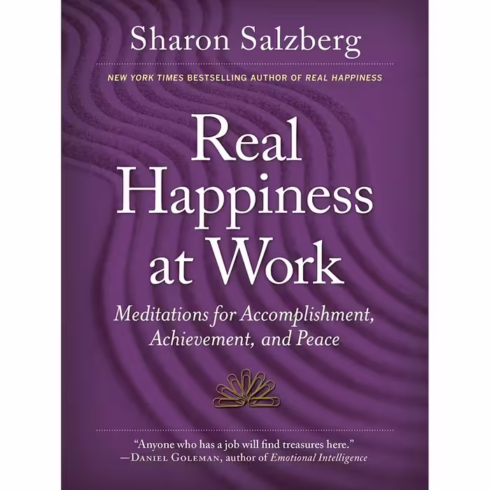 کتاب زبان اصلی Real Happiness at Work اثر Sharon Salzberg