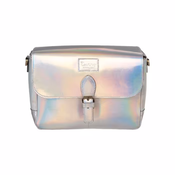 کیف چرمی دوربین عکاسی ترنگ رنگ هلوگرام