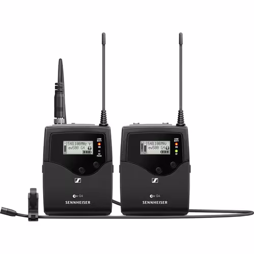 میکروفون سنهایزر مدل Sennheiser EW 512P G4 Camera-Mount Wireless Omni Lavalier Microphone System