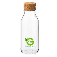 بطری پیرکس شیشه ای پارچ درب چوب پنبه ای  900 میلی لیتر کد  Gw51203001