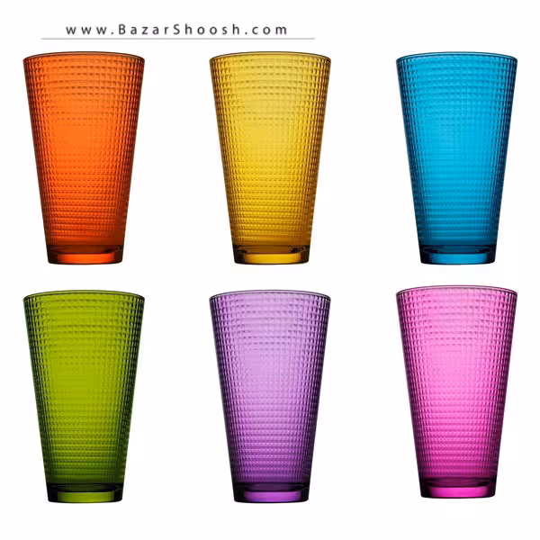 لیوان ورکشاپ 6رنگ پاشاباغچه کد 95943