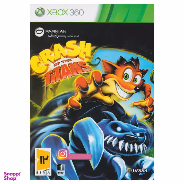 بازی Crash of The Titans مخصوص Xbox360