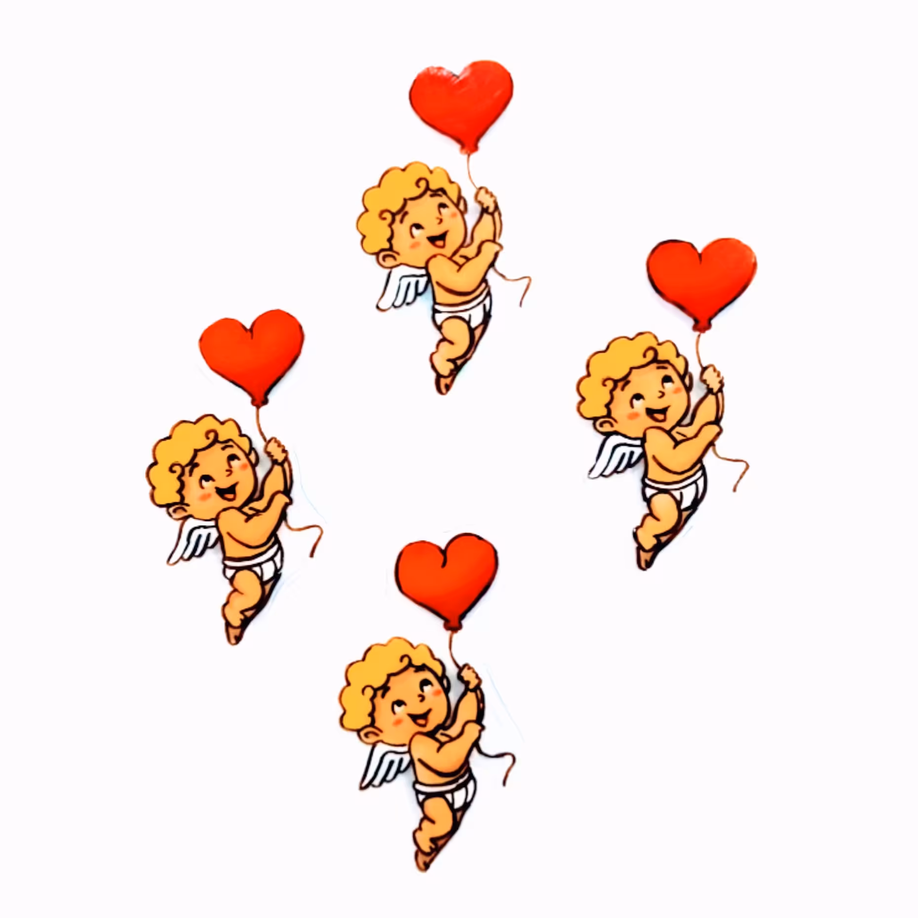 مگنت تزئینی مدل فرشته کد 001