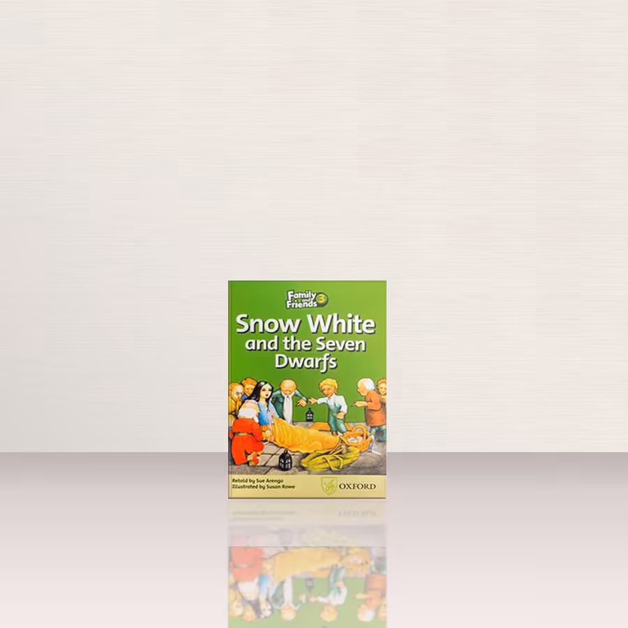 Family and Friends Readers 3 Snow White and the seven Dwarfs | کتاب داستان انگلیسی فمیلی اند فرندز 3 سفید برفی و هفت کوتوله | خرید کتاب زبان | خرید لوازم التحریر | چی کتاب | بالاترین تخفیف و ارسال رایگان