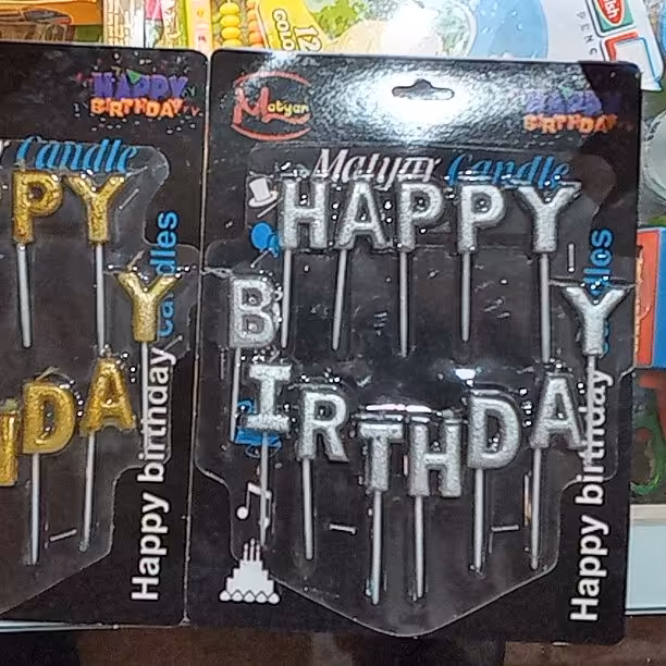 شمع  تولد happy birthday