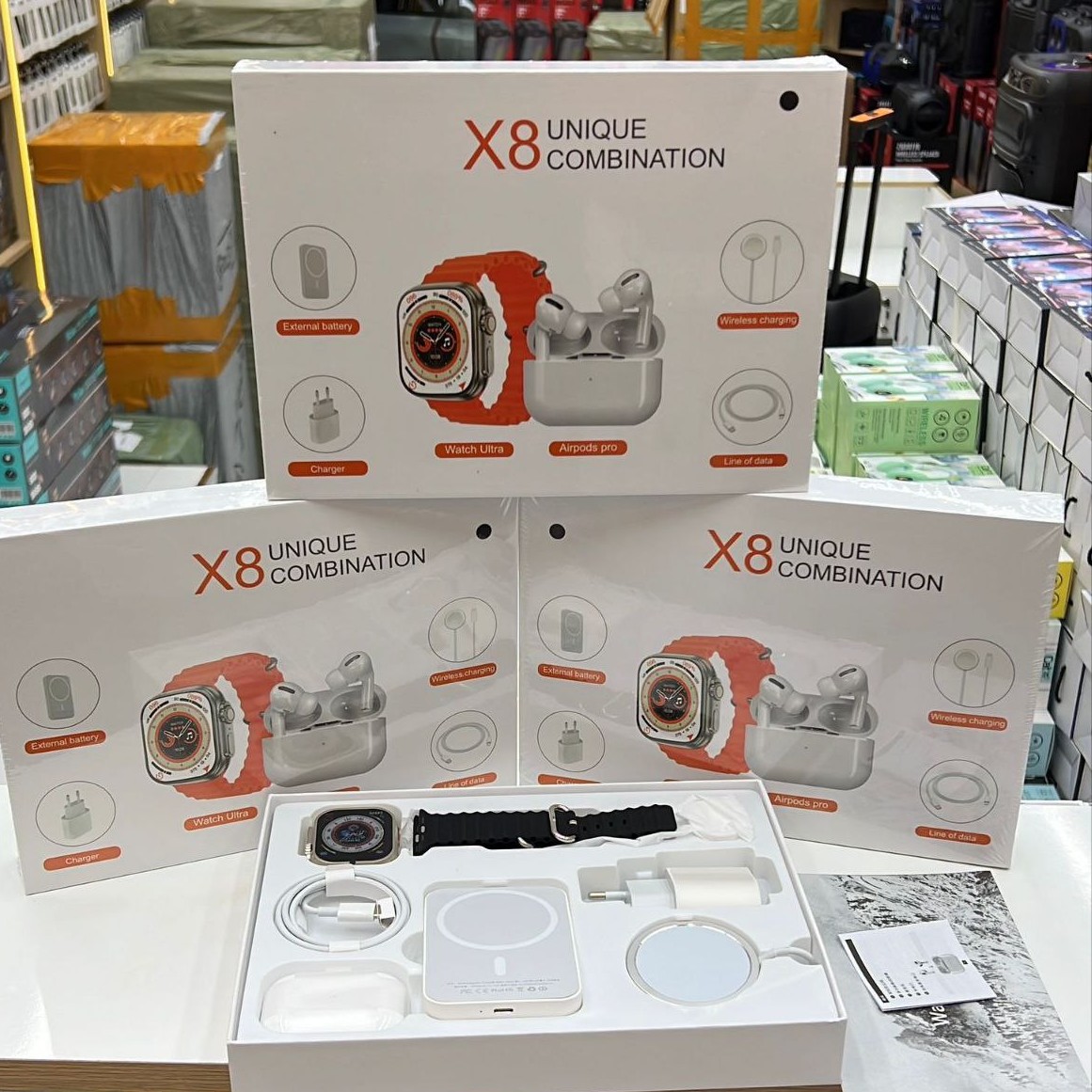 x8uniqueپک ساعت
