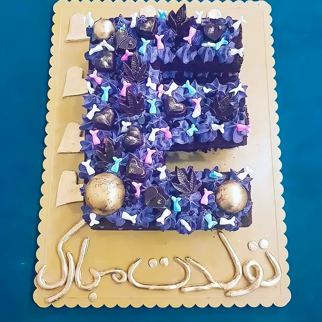 کیک خامه ایی سابله 