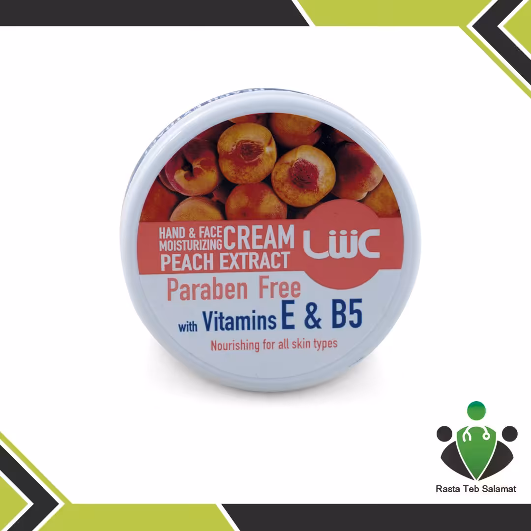 کرم مرطوب کننده دست و صورت عش با عصاره هلو