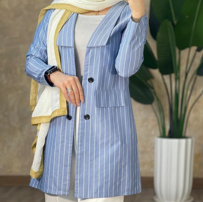 کت دیپلمات کتان پنبه
