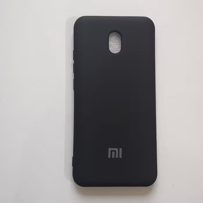 قاب سیلیکونی پاک کنی مشکی گوشی شیائومی Redmi 8A 