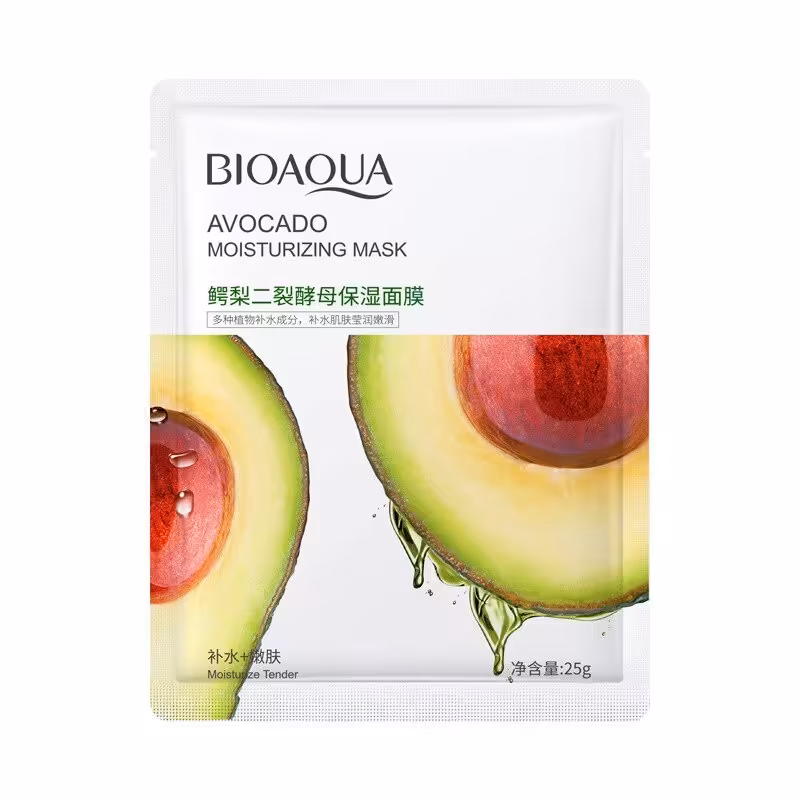 ماسک ورقه ای آبرسان آووکادو بیوآکوا BIOAQUA

