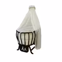 گهواره چوبی هپی ورد مدل آرام