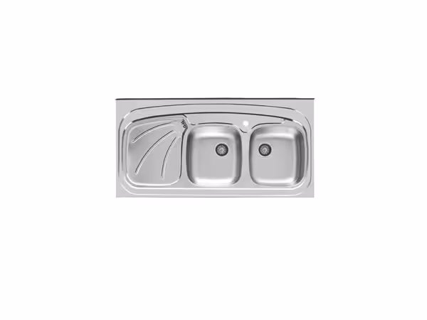 سینک ظرفشویی روکار اخوان کد 121SP