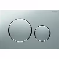 کلید فلاش تانک توکار گبریت سری sigma 20 کروم براق