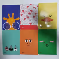 دفتر 40 برگ  تک خط ته چسب جلد گلاسه طرح کلاسیک الیپون آساناپخش 