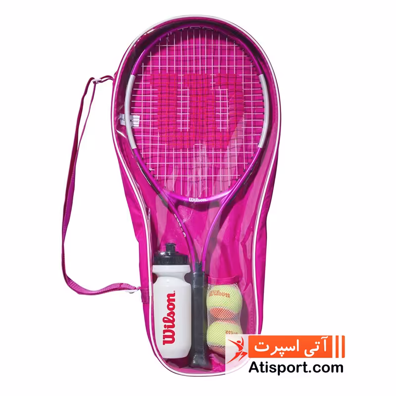 راکت تنیس Wilson Ultra Pink Starter Set 25