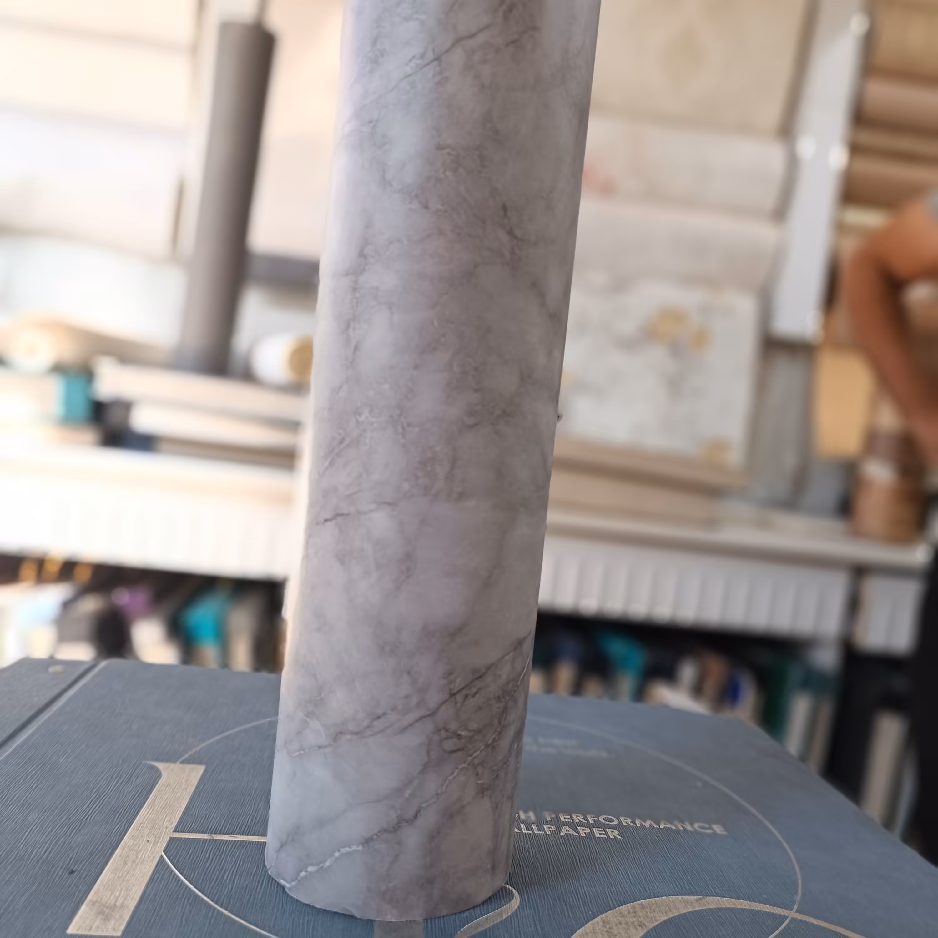 برچسب کابینت طرح سنگ ماربل عرض 60 بسیار ضخیم تایوانی