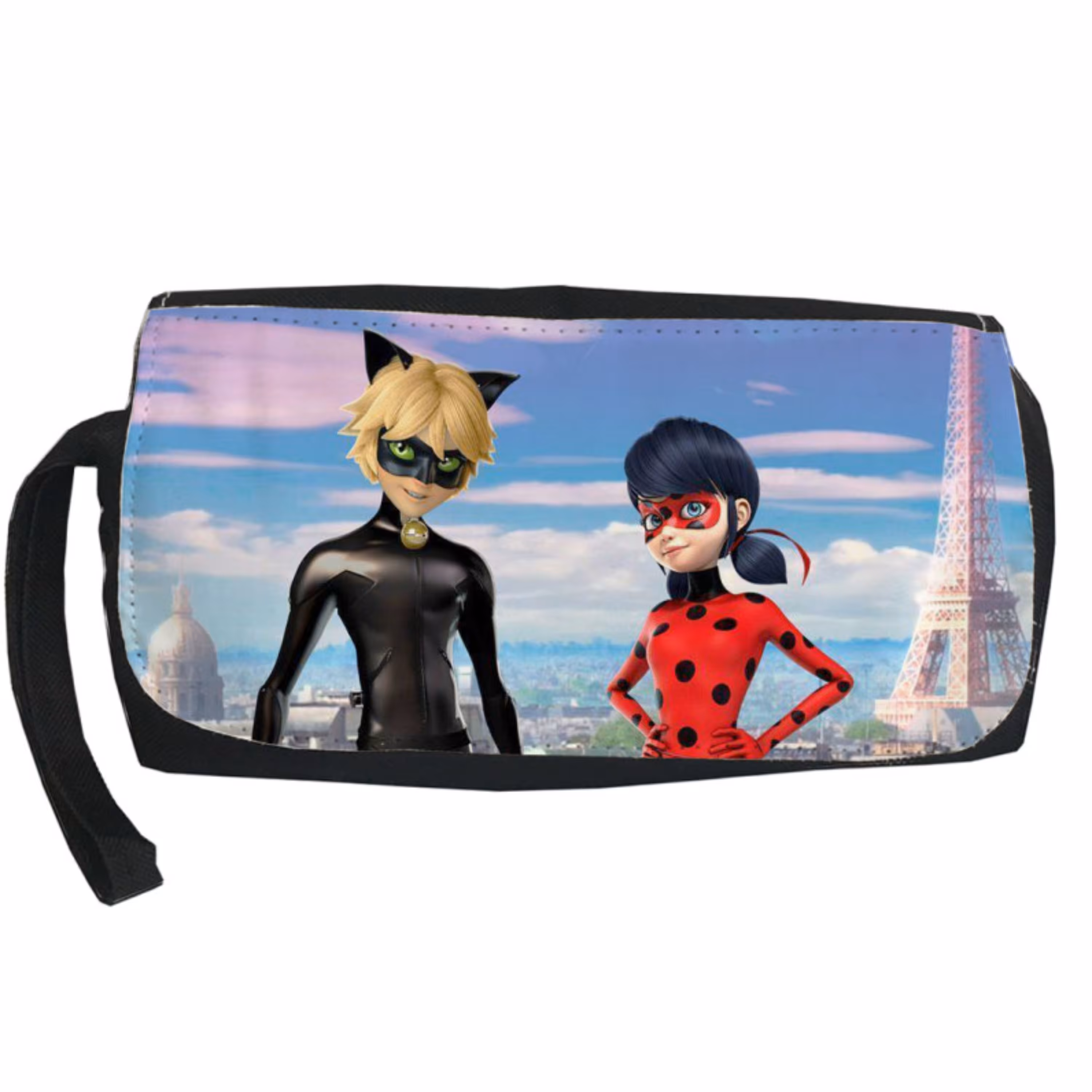جامدادی طرح دختر کفشدوزکی و گربه سیاه لیدی باگ Ladybug Cat Noir