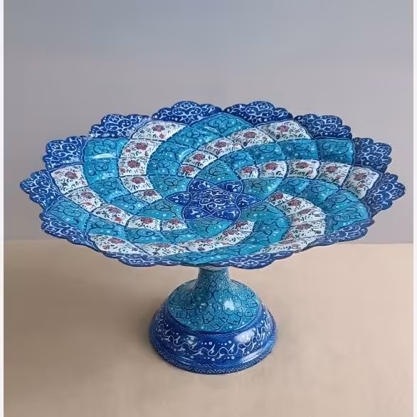 شیرینی خوری بشقابی 25 سانتی