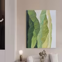 تابلو نقاشی رنگ اکرلیک با تکسچر در ابعاد 100 در80 دکوراتیو بوم معمولی 