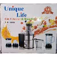 آبمیوه گیری 4 کاره یونیک لایف Unique Life HN.3666