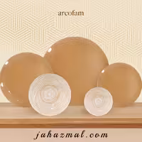 سرویس آرکوفام طرح کرم 25 پارچه غذاخوری