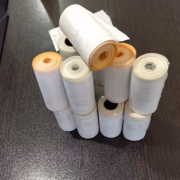 رول  کارتخوان9متری  با چاپ مشکی رنک کیفیت عالی 10عددی 