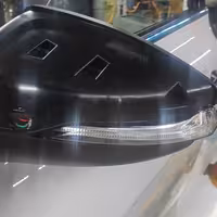 آیینه جانبی دنا پلاس فلاشر دار سمت چپ فابریکی  شرکت 