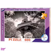 پازل 600 تکه رینگ (Ring) طرح برج ایفل