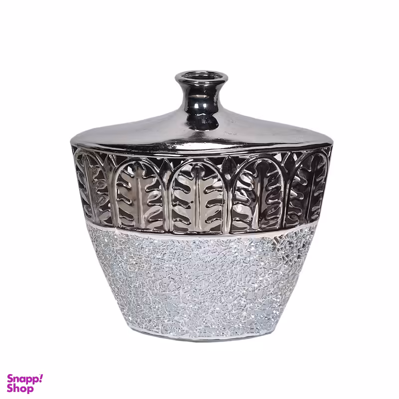 گلدان دکوری مدل آینه ای کد 9022