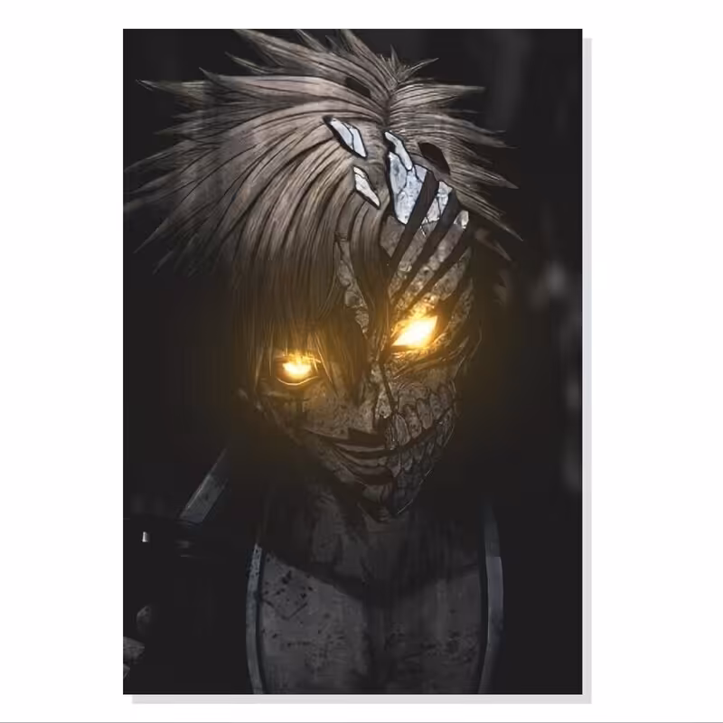 تابلو شاسی طرح انیمه بلیچ هالو ایچیگو Bleach Anime Hollow Ichigo مدل M0685