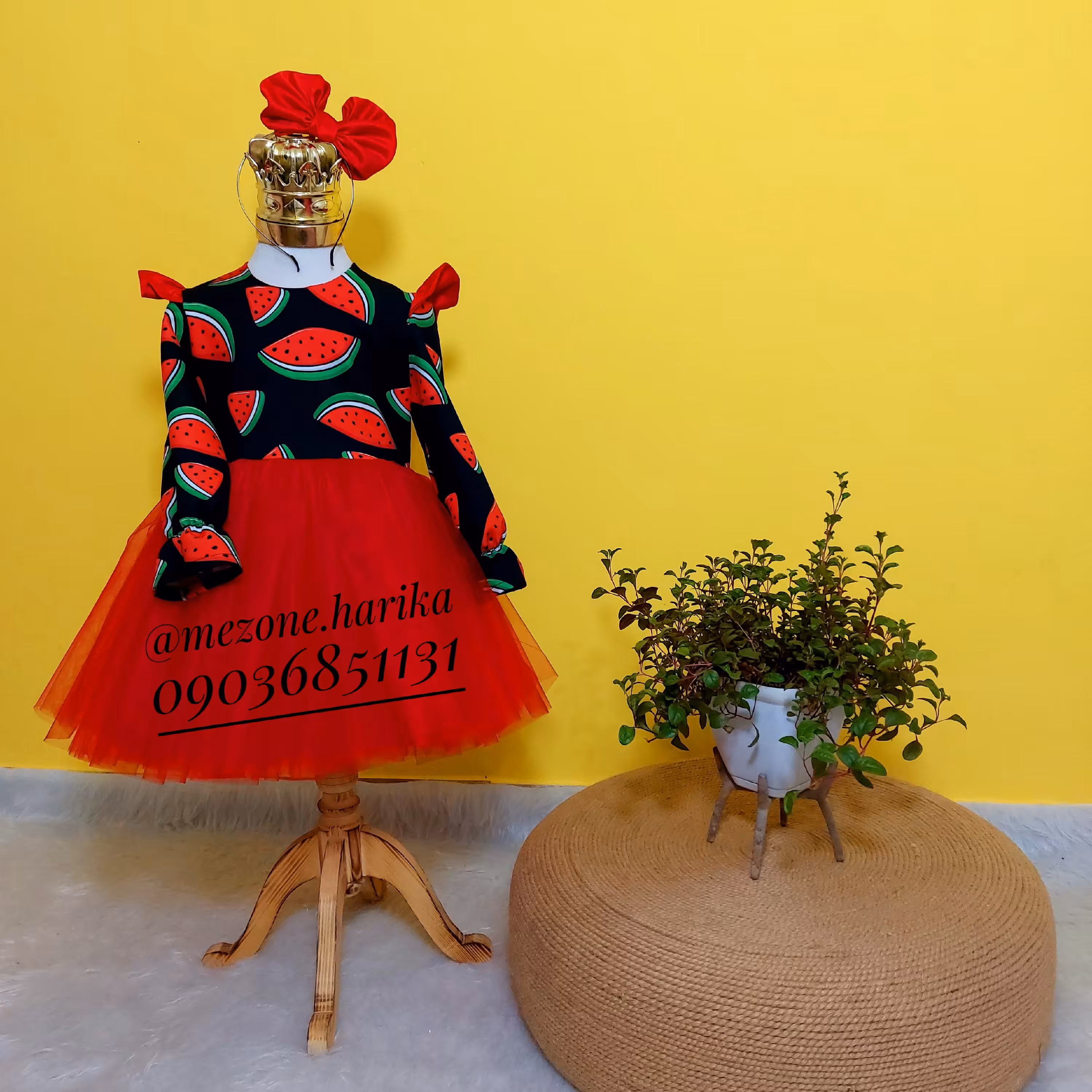 ست پیراهن و تل یلدایی