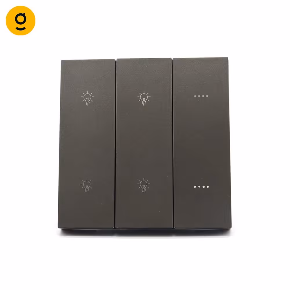 کلید چهار پل هوشمند مکانیکی geeklink گیک لینک 4GANG LIGHTING 2GANG SCENARIO