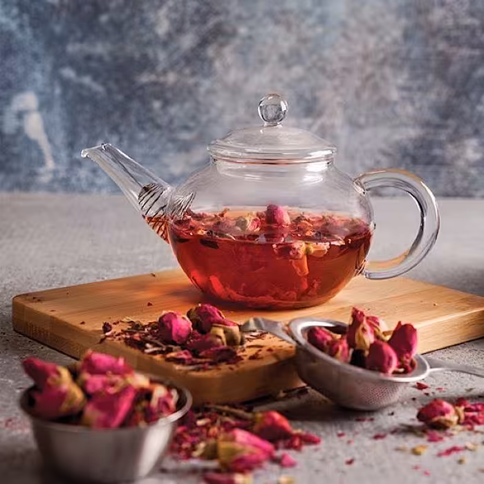 قوری زعفران ساده