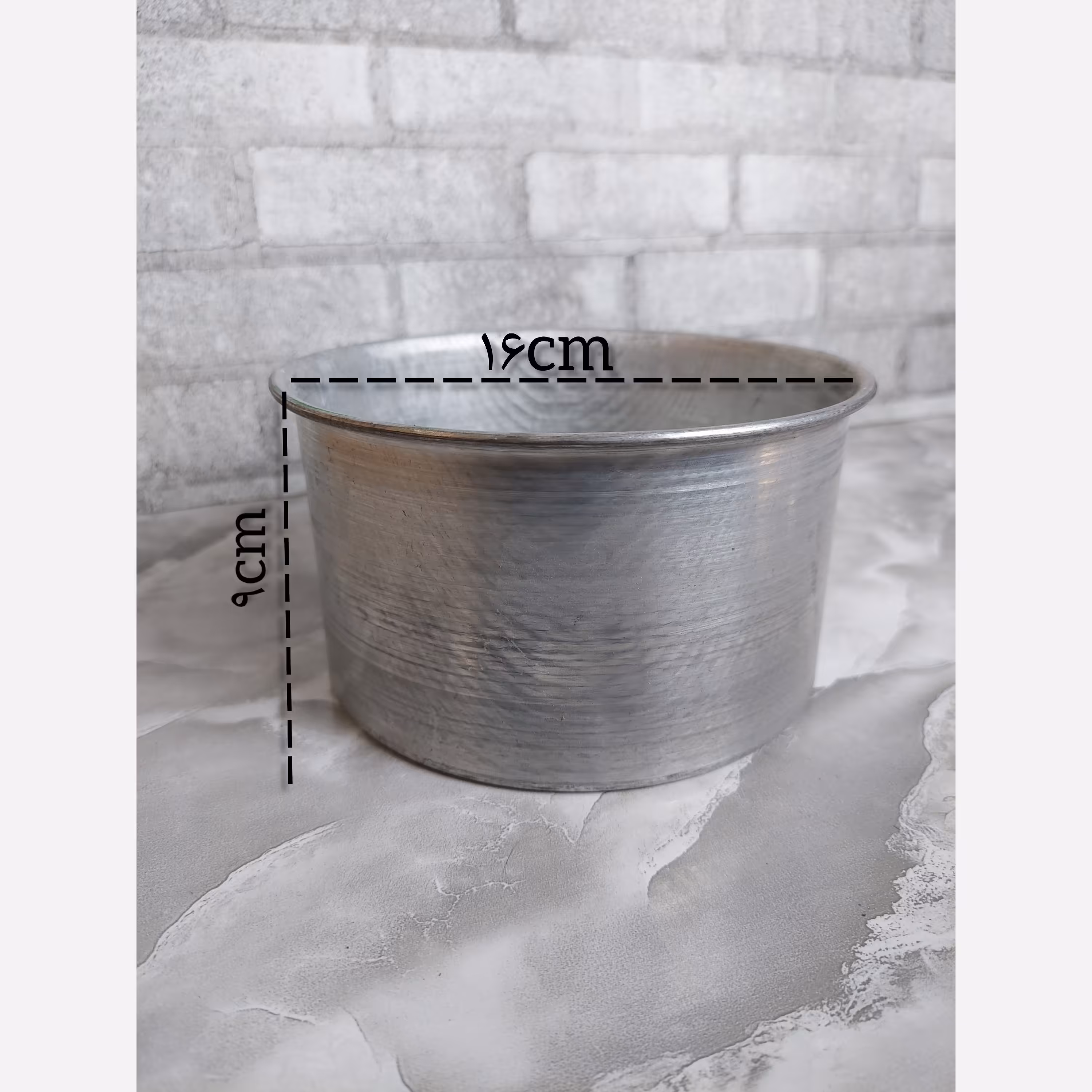 قالب کیک گالوانیزه قطر 16سانت