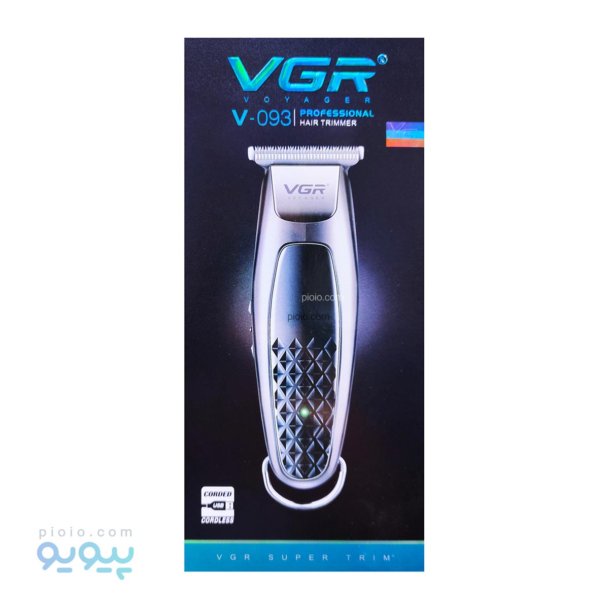 ماشین اصلاح وی جی آر مدل V-093 تک و عمده