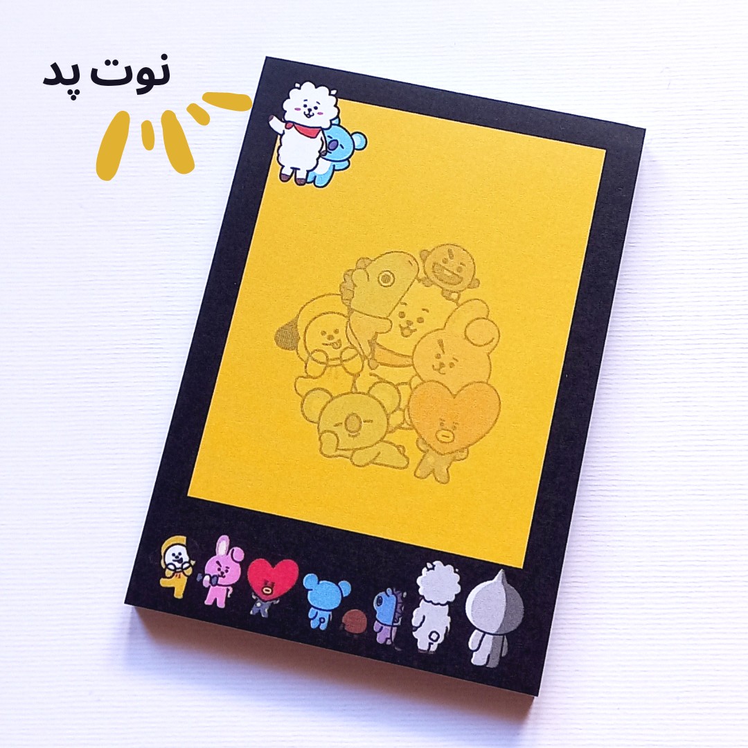 کاغذ یادداشت مدل نوت پد