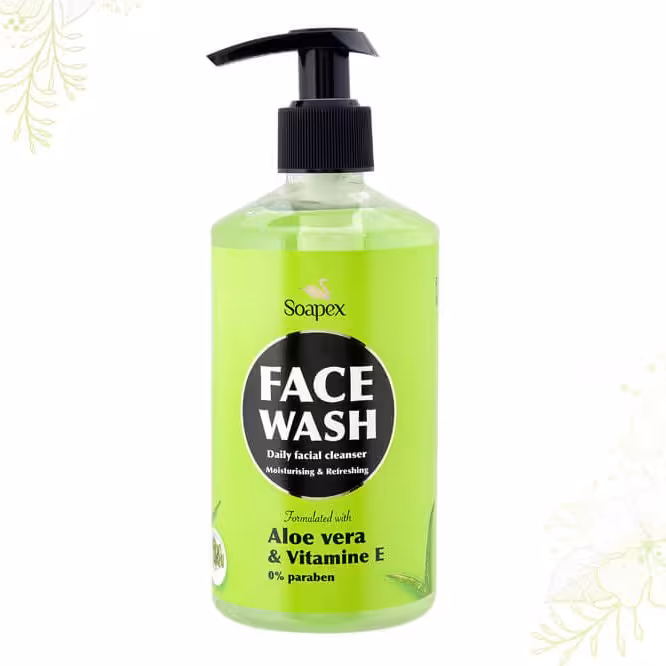 ژل شستوشوی صورت سوپکس مخصوص پوست های چرب و حساس الورا