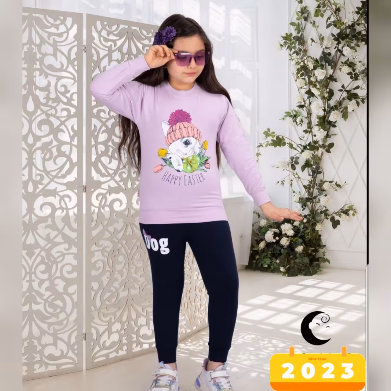 بلوز و شلوار دخترانه،لباس بچگانه مناسب 2 تا 8 سال  ست بلوز و شلوار دخترانه سایز 40 ، 45 ، 50