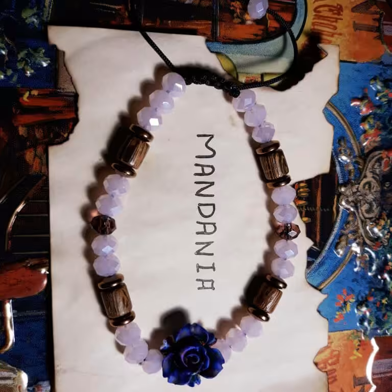 دستبند رز آبی