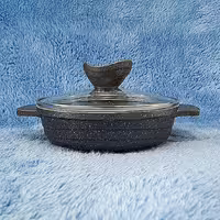تابه 2 دسته گرانیتی سایز 18 پیلو PILAU خاکستری 