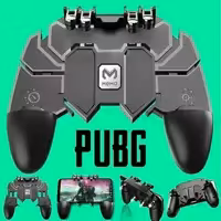 دسته بازی پابجی مدل AK 66 مناسب گوشی موبایل با نصب آسان و طراحی ارگونومیک دارای 4 پدال  