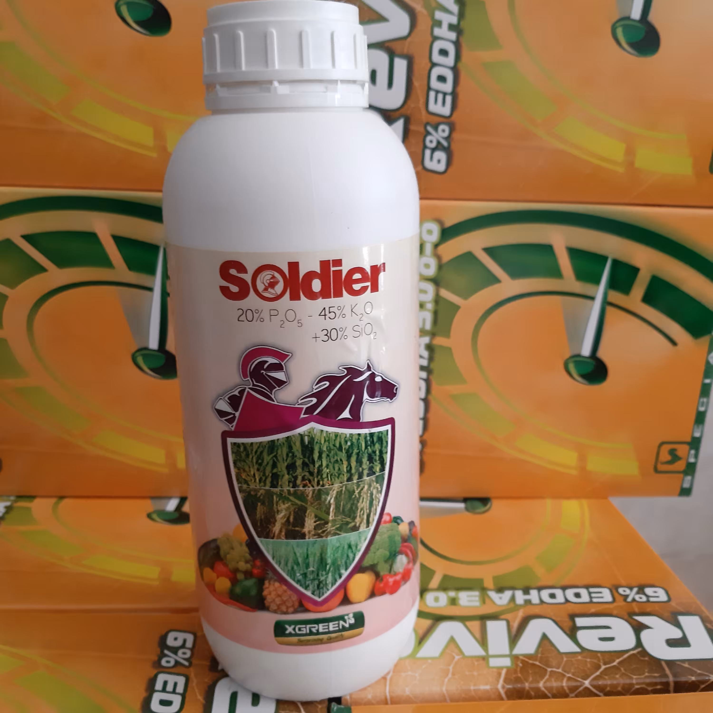 کود سولجر امریکایی تقویتی و محافظ در برابر تنش ( 1 لیتر )