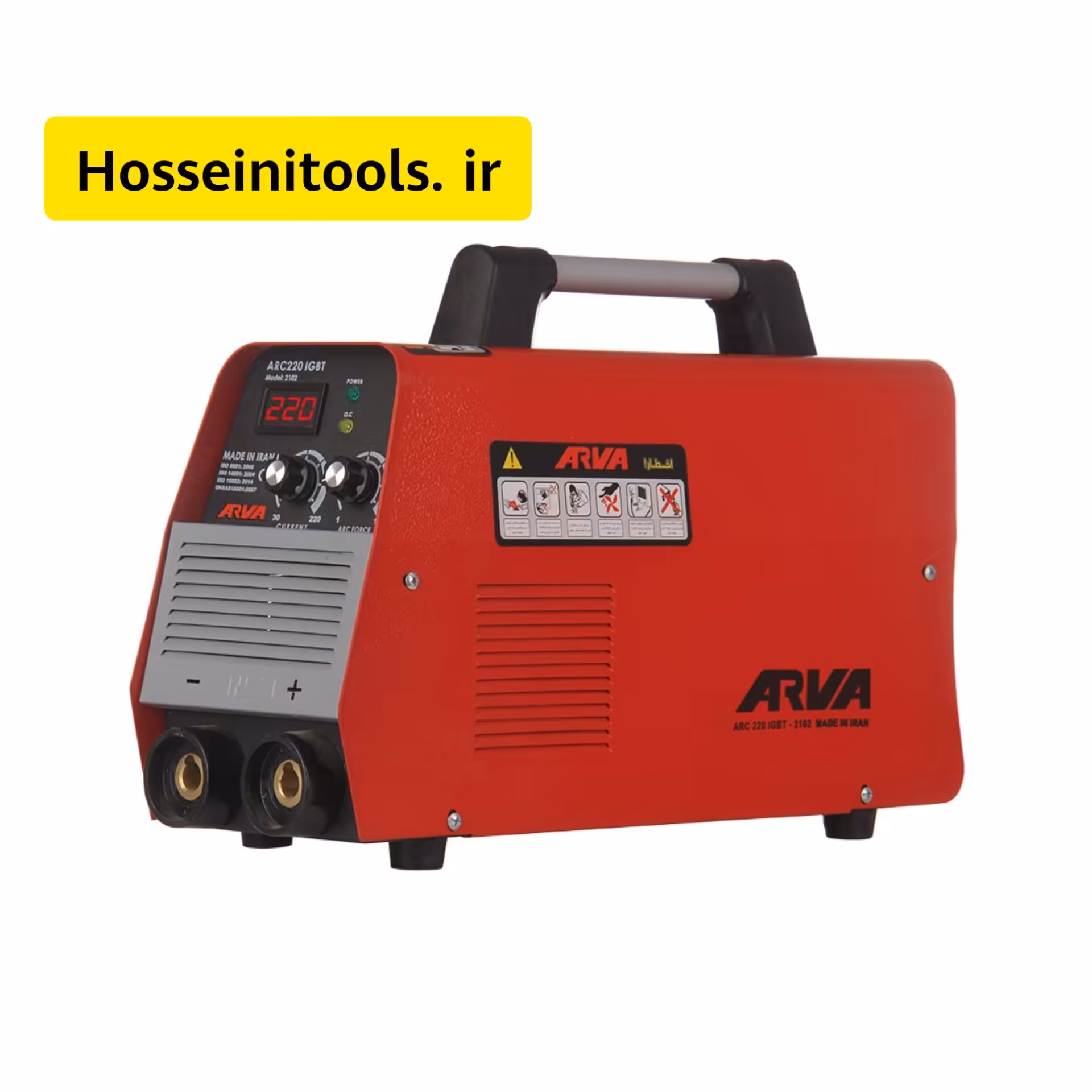 اینورتر جوشکاری  220  آمپر  IGBT مدل 2102 آروا همره با 70ماه گارانتی 