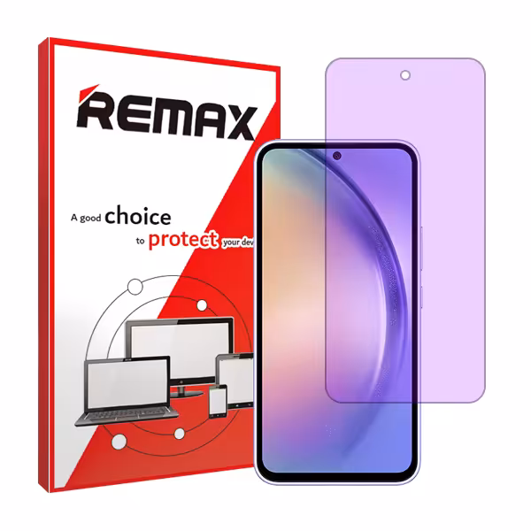 گلس سامسونگ Galaxy A54 5G مدل آنتی پرپل برند ریمکس کد S
