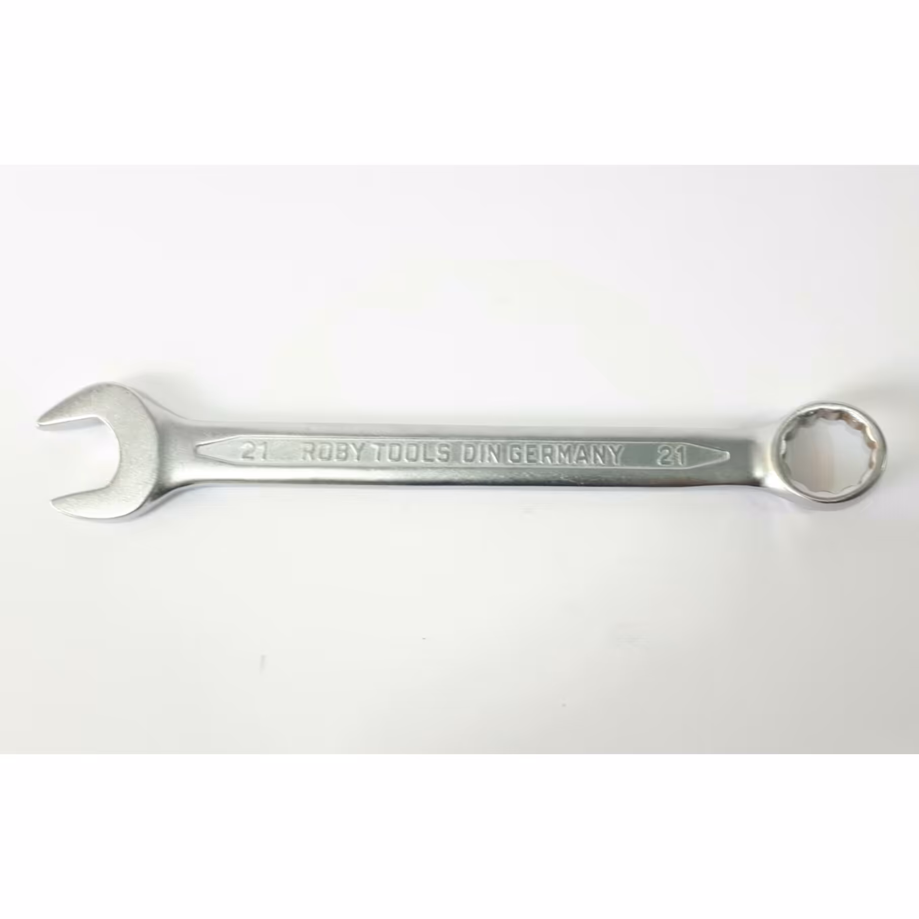 آچار سایز 21 یکسر رینگ یکسر تخت برند رابیROBYجنس کروم وانادیوم حرفه ای