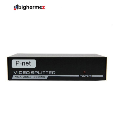 اسپلیتور 1 به 2 VGA پی نت 200MHZ مدل VGA-2002